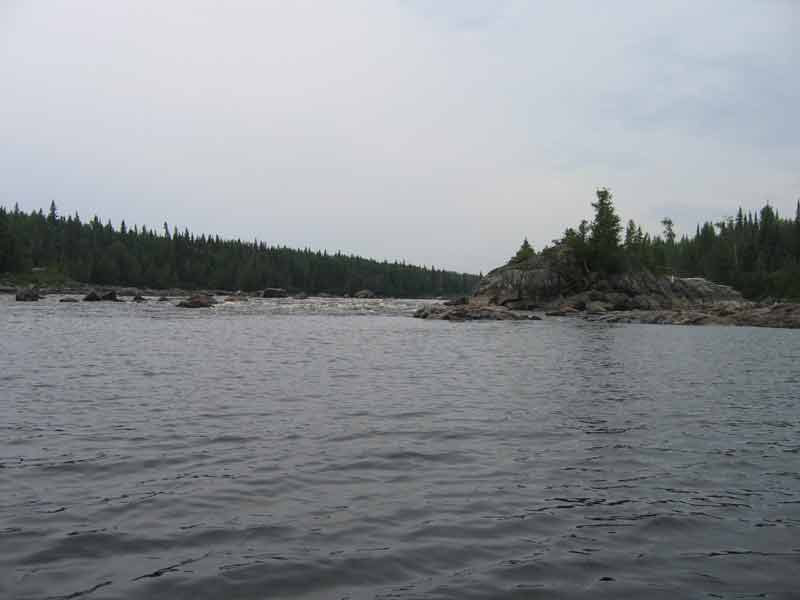 below Black Feather rapids