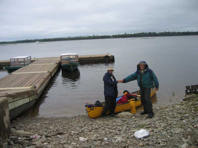 dock at Moosonee